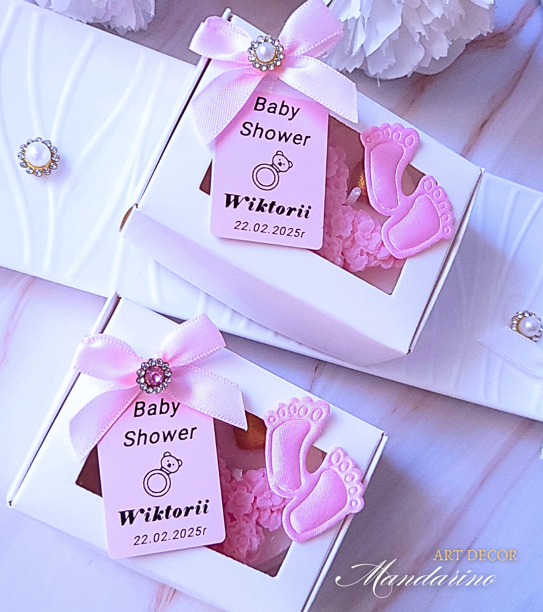 Świece "Motyl" podziękowania na Baby Shower - obrazek 7