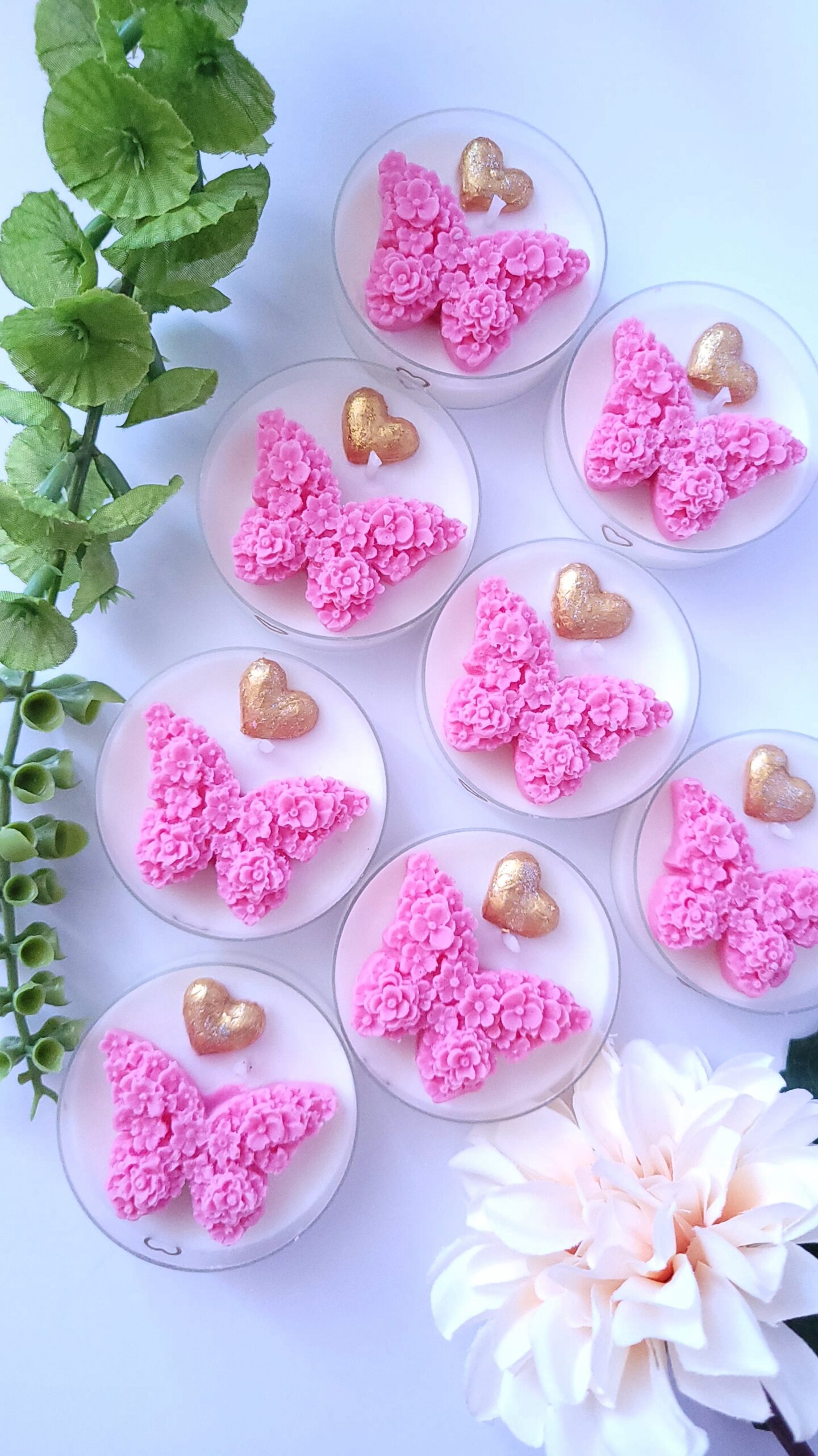 Świece "Motyl" podziękowania na Chrzest - obrazek 4