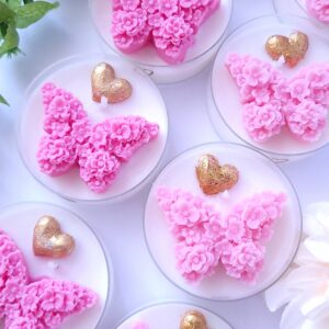 Świece "Motyl" podziękowania na Chrzest