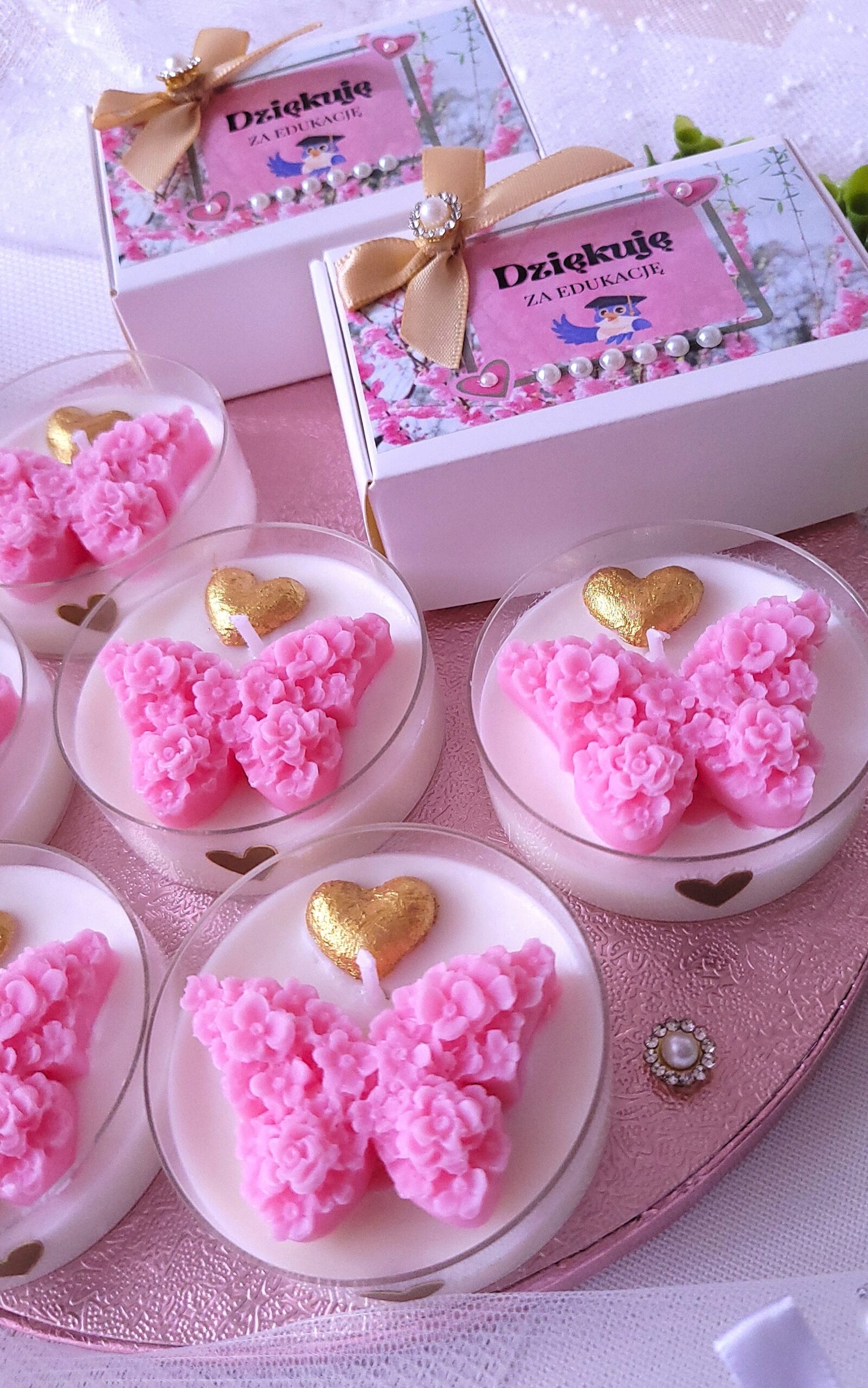 Dzień Nauczyciela - mały prezent "Motyl z sercem" - obrazek 2