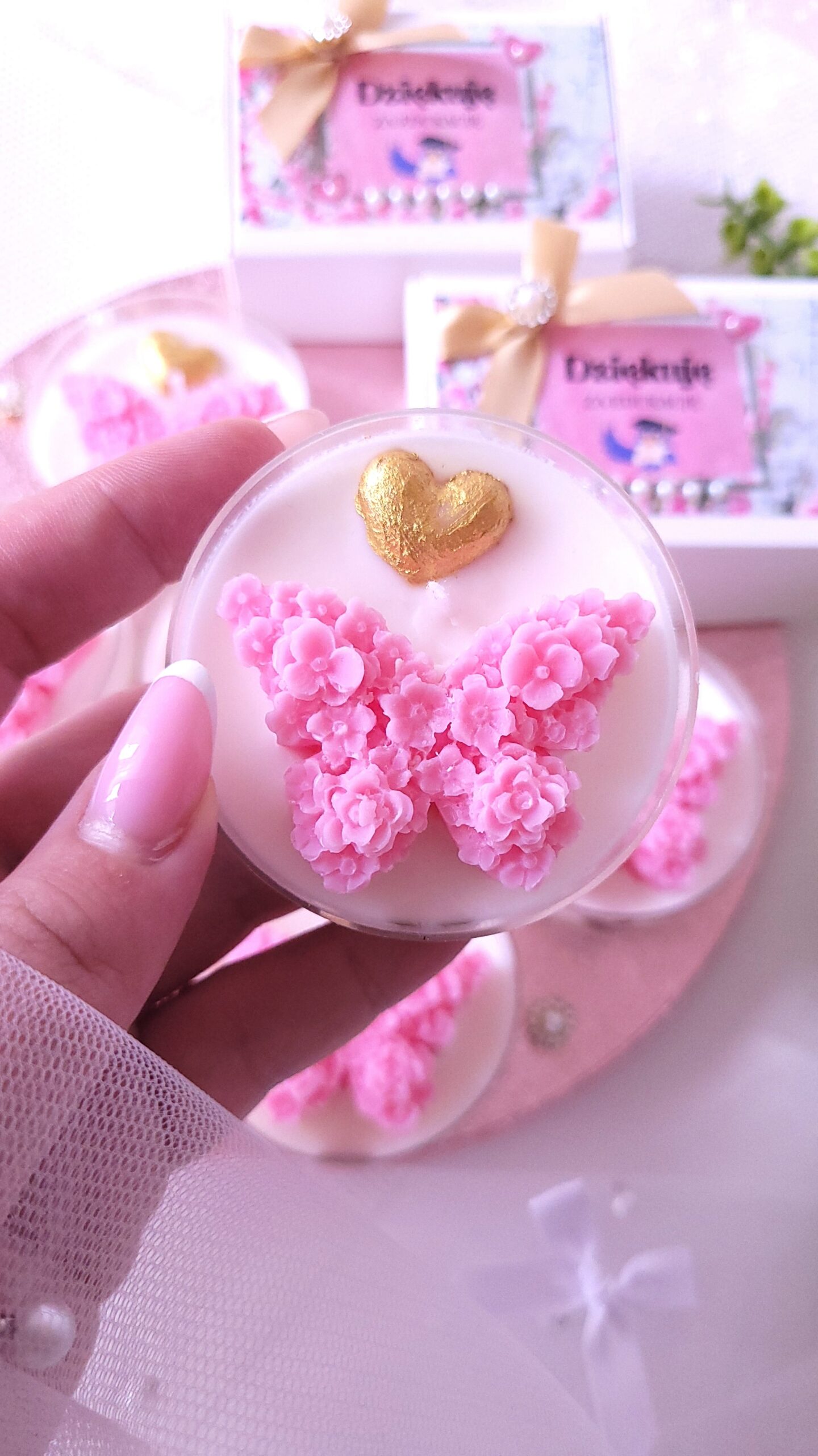 Dzień Nauczyciela - mały prezent "Motyl z sercem" - obrazek 3