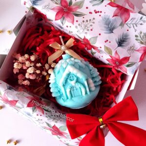 BOX ŚWIĄTECZNY BOMBKA OMBRE NR 4