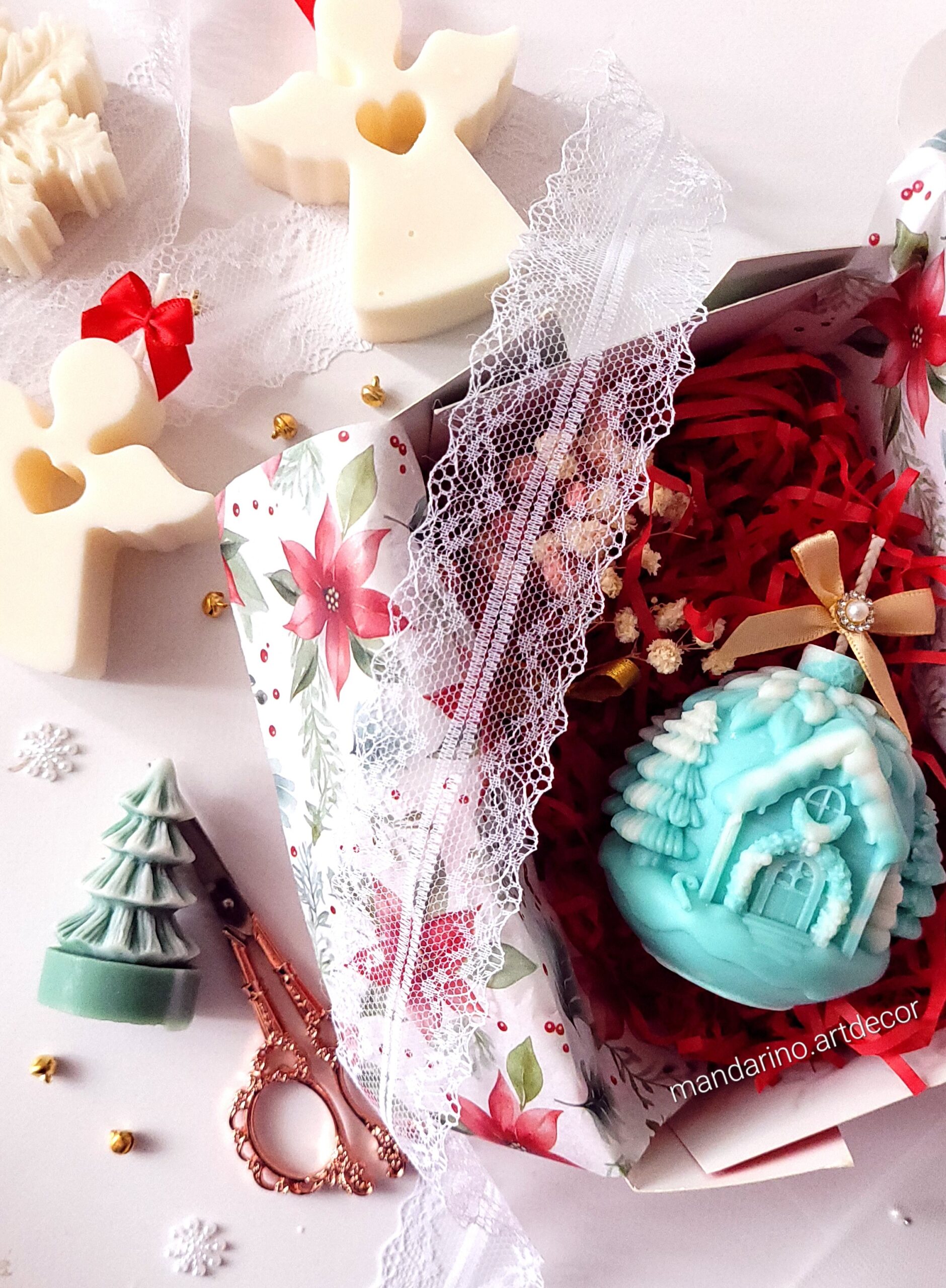 BOX ŚWIĄTECZNY BOMBKA OMBRE NR 4 - obrazek 4