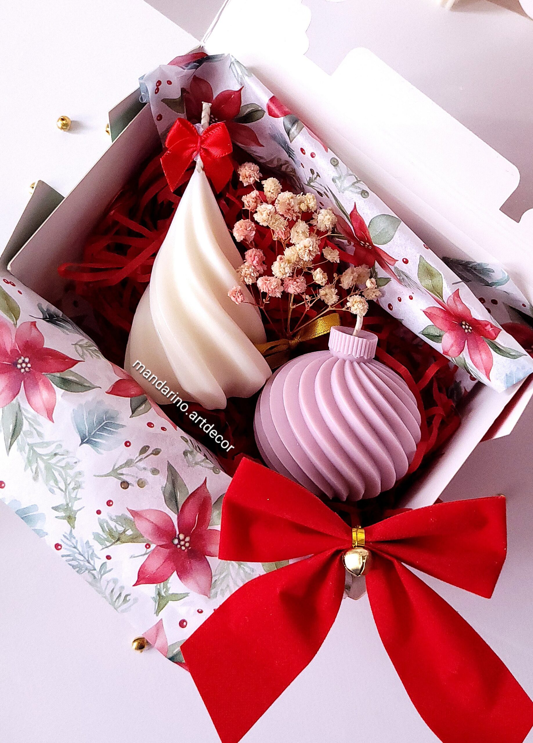 BOX ŚWIĄTECZNY NR 5 : Choinka + Bombka