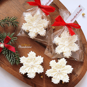 Świece "Śnieżynka" upominki świąteczne