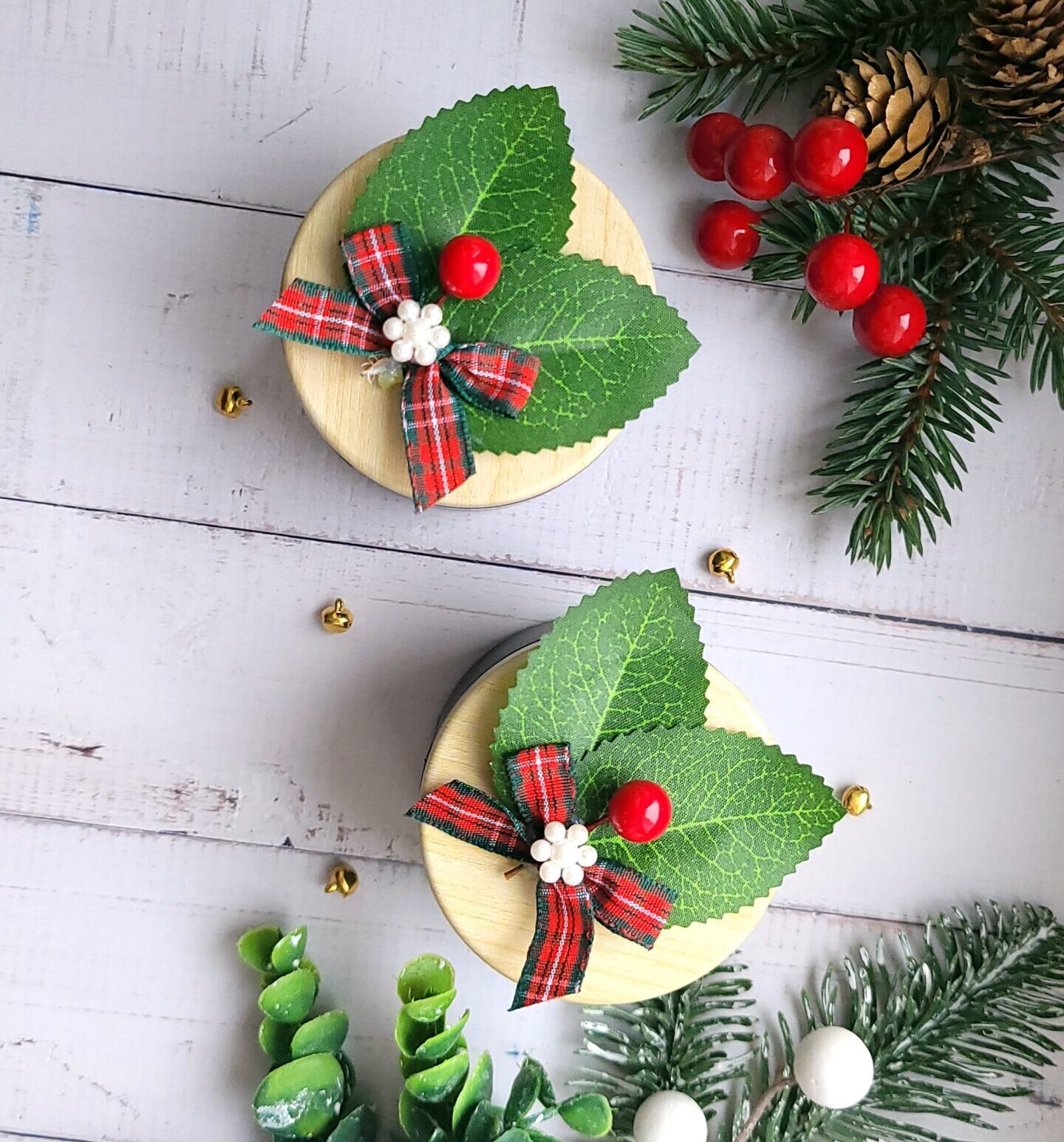 "Świeca puszka" świąteczna CZERŃ ED. LIMITOWANA - obrazek 6