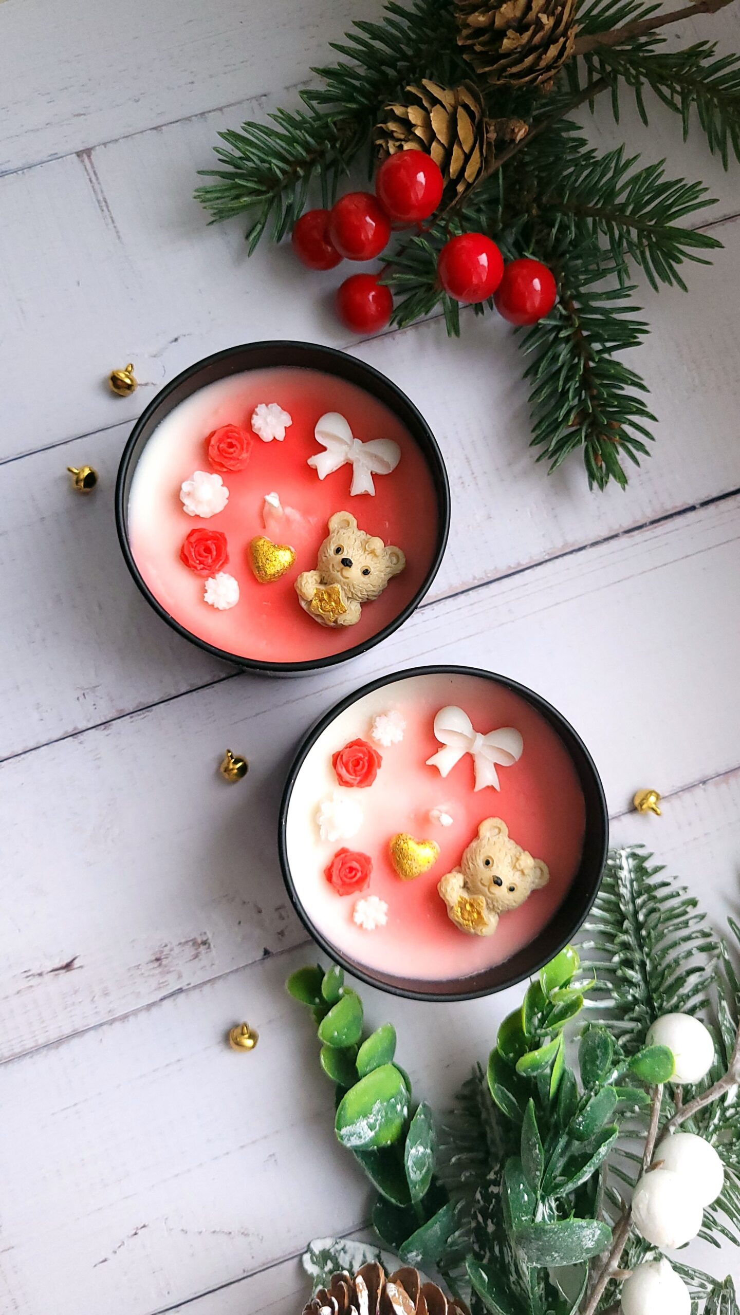 "Świeca puszka" świąteczna CZERŃ ED. LIMITOWANA - obrazek 5