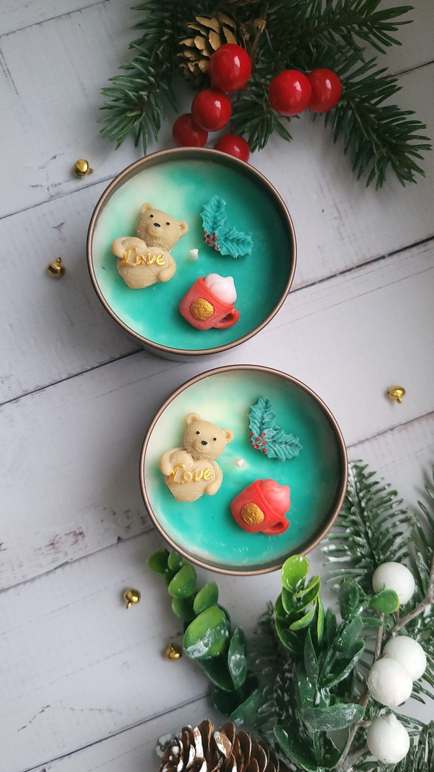 "Świeca puszka" świąteczna CZERŃ ED. LIMITOWANA - obrazek 11