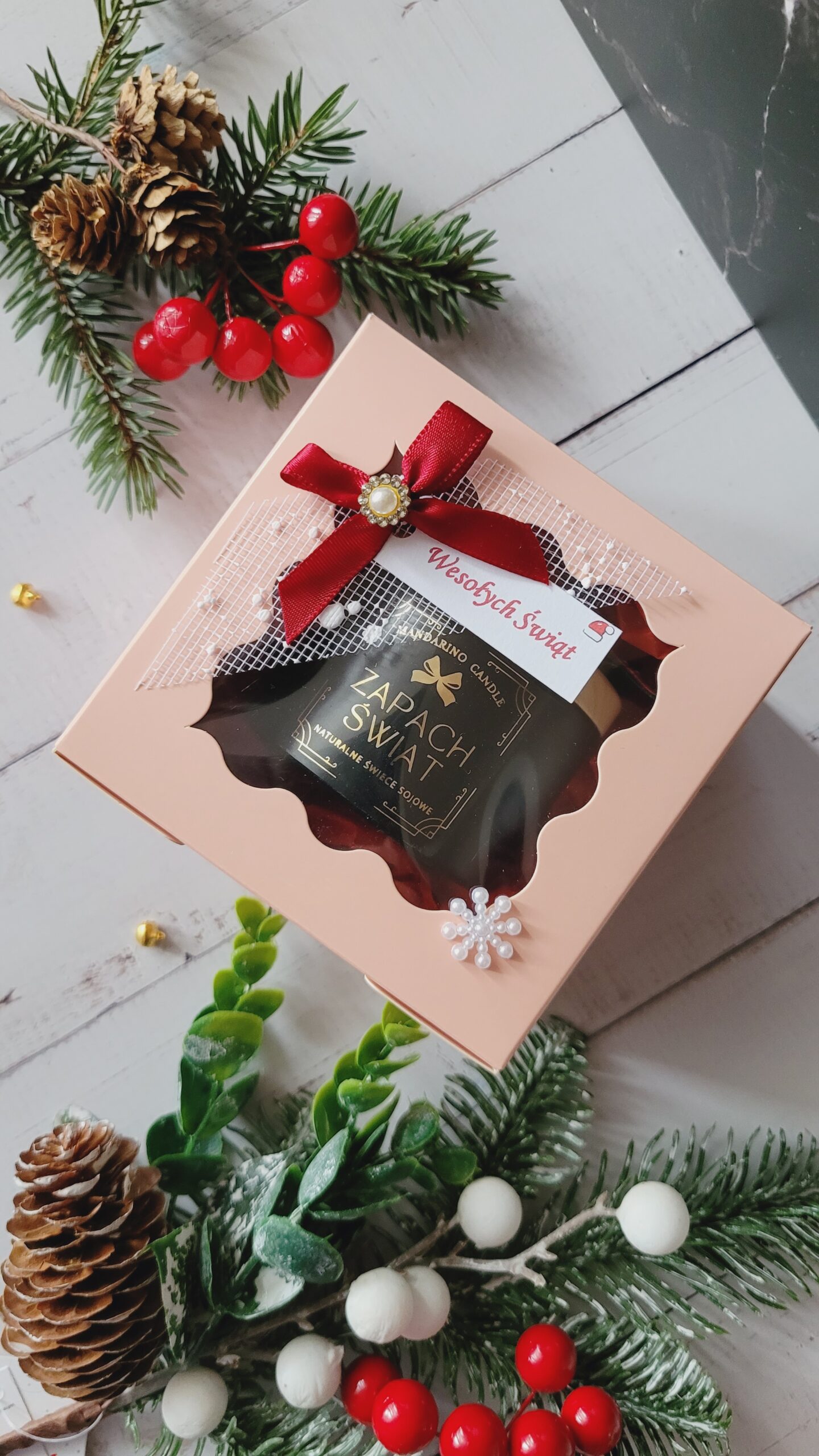 "Świeca puszka" świąteczna CZERŃ ED. LIMITOWANA - obrazek 13